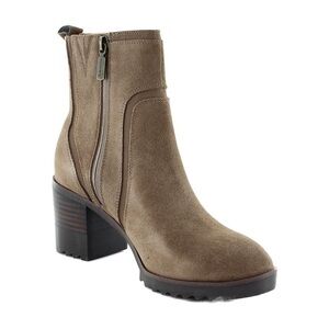 NEW w/Tags Blondo Raniah Tan Suede Ankle Boots Women's Size 10